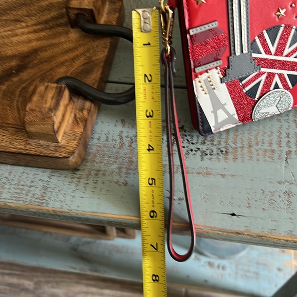 NWOT Michael Kors Nouveau Novelty, wristlet/clutch London Paris - Picture 11 of 11